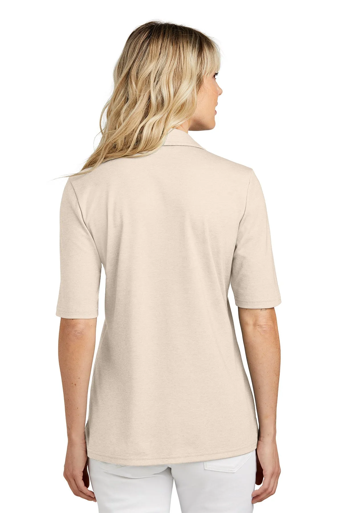 TravisMathew Ladies Sunsetters Custom Polos, Natural Heather