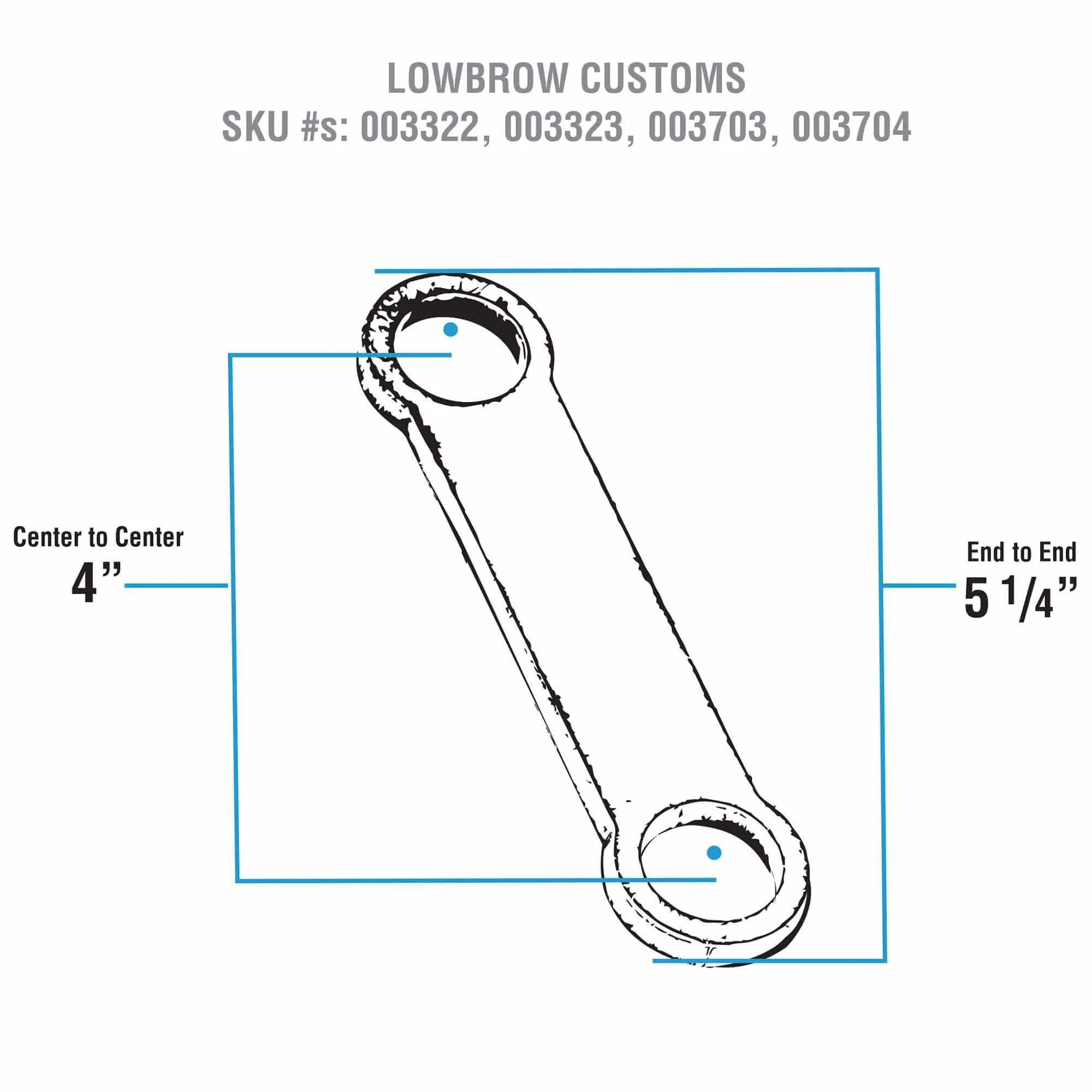 Universal Frisco Gas Tank Rubber Mounting Kit with Aluminum Inserts - Flat Head Allen