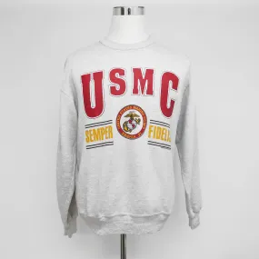 USMC US MARINE CORPS 1980'S SWEATSHIRT SIZE LARGE