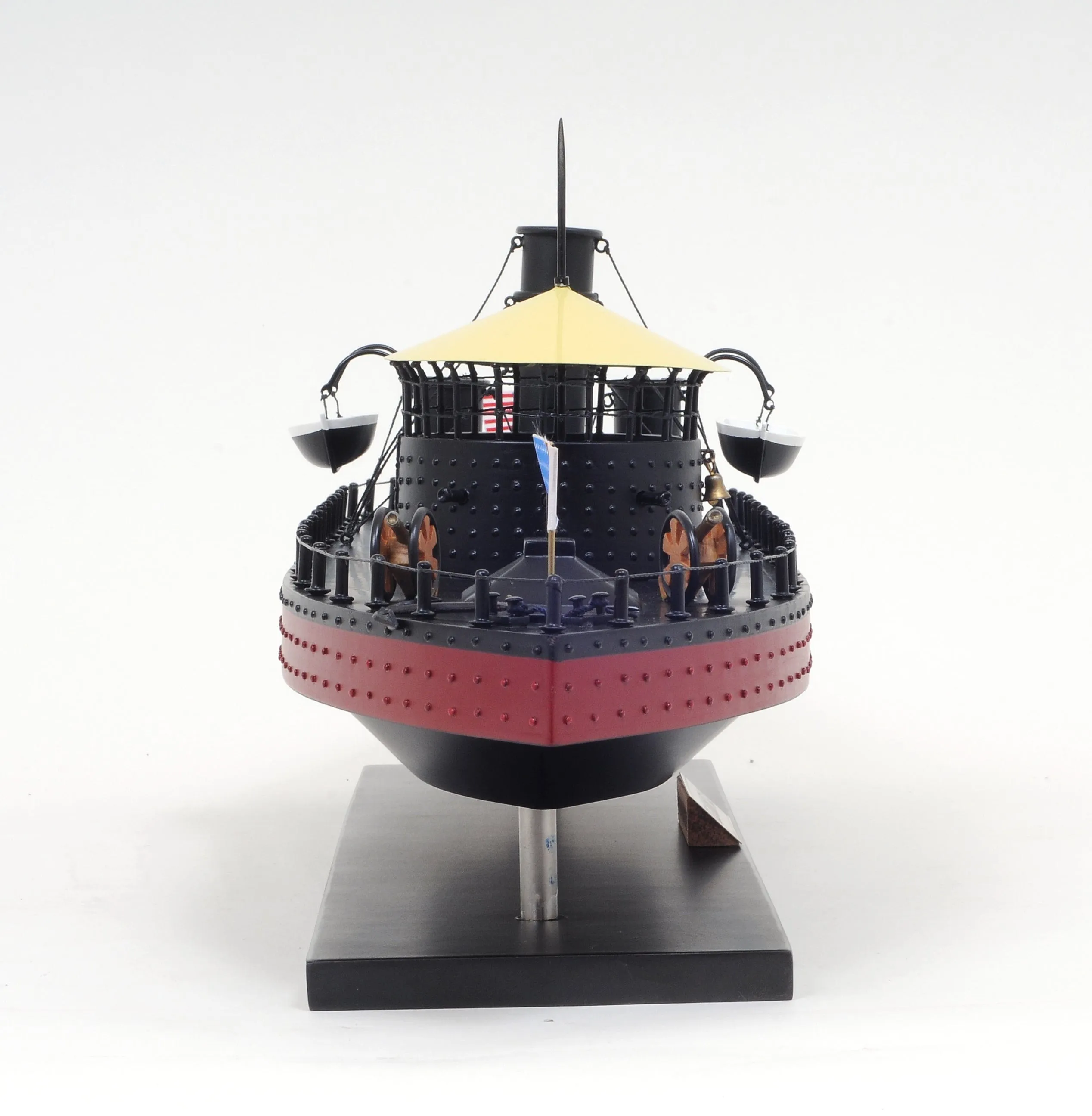 U.S.S. Monitor Ironclad Steam Powered Ship Exclusive Edition Model Assembled