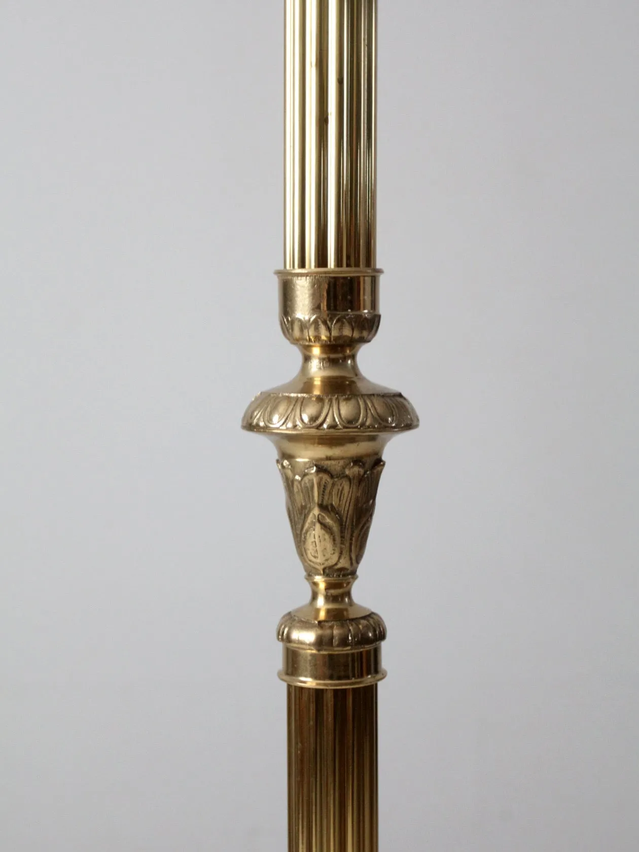 vintage Italian brass coat rack
