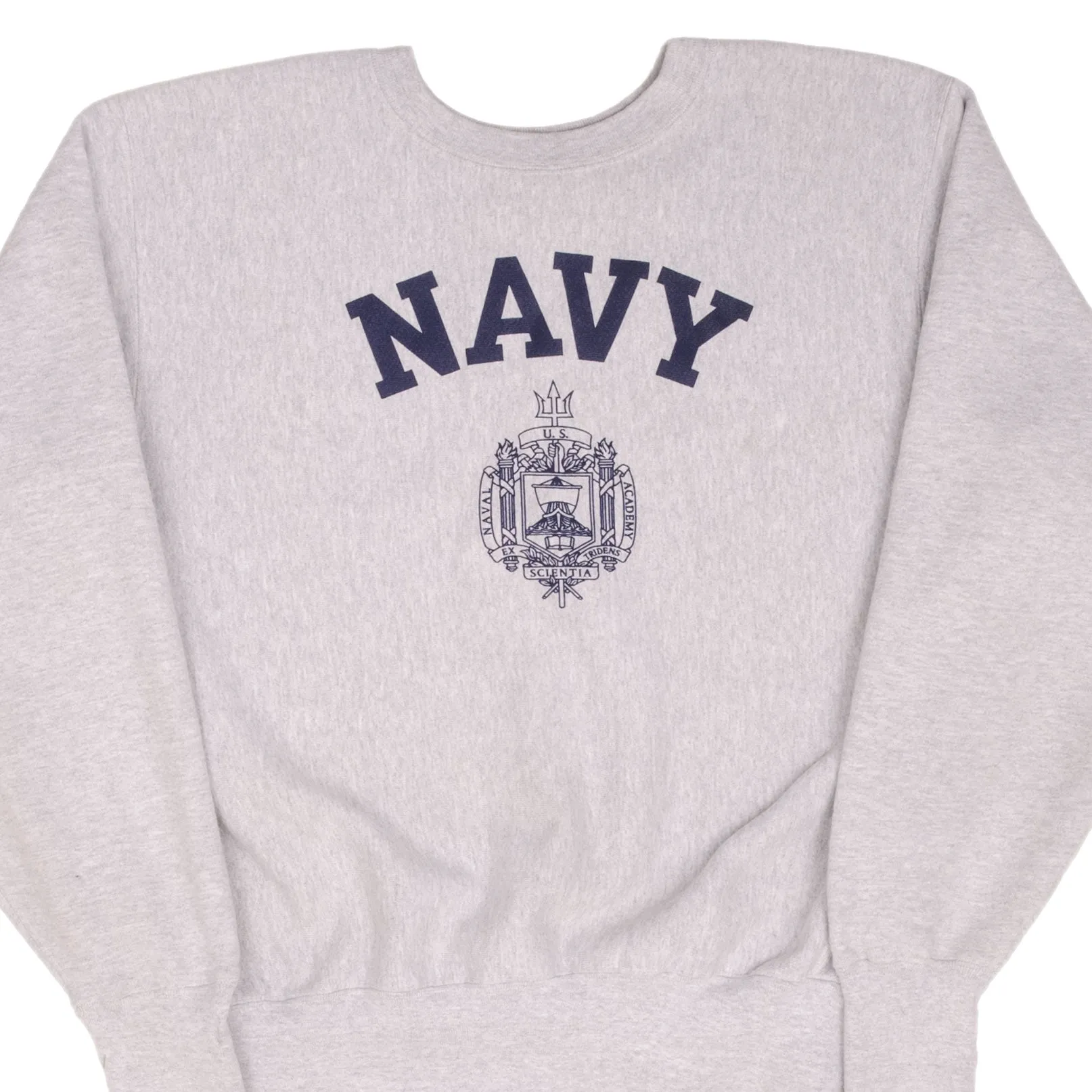 VINTAGE USN US NAVY HEAVYWEIGHT SWEATSHIRT SIZE MEDIUM MADE IN USA