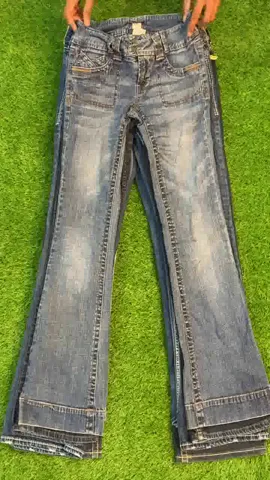 Y2k Unique Branded Flare Jeans (DR-029)